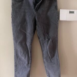Madewell washed black Jeans